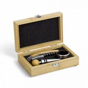 Kit Vinho 3 Peças Personalizado | Dimensões (L x A x P): 10.6 x 16.0 x 5.1 | Peso = 305 g