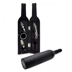 Kit Vinho 5 Peças Personalizado | Dimensões (L x A x P): 7.2 x 32.3 x 7.2 | Peso = 355 g