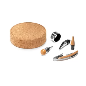 Kit Vinho 5 Peças Personalizado | Dimensões (L x A x P): 15.0 x 4.0 x 15.0 | Peso = 299 g