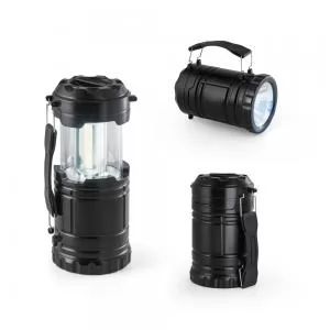 Lanterna Led Personalizada | Dimensões (L x A x P): 8.7 x 14.0 x 8.7 | Peso = 230 g