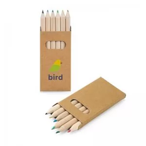 Lápis de Cor Personalizado | Dimensões (L x A x P): 4.5 x 9.0 x 0.9 | Peso = 48 g