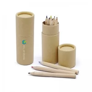 Lápis de Cor Personalizado | Dimensões (L x A x P): 3.5 x 10.0 x 3.5 | Peso = 45 g