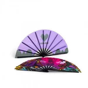 Leque Personalizado | Dimensões (L x A x P): 1.4 x 33.0 x 2.5 | Peso = 110 g