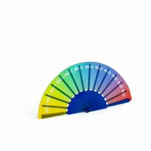 Leque Personalizado | Dimensões (L x A x P): 44.0 x 23.0 x 2.1 | Peso = 65 g