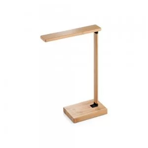 Luminária LED Com carregador por indução Wireless Personalizada | Dimensões (L x A x P): 3.7 x 43.2 x 11.0 | Peso = 570 g