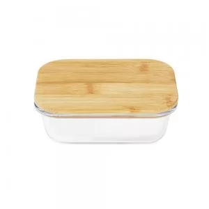 Marmita de Vidro Personalizada | Dimensões (L x A x P): 14.5 x 5.3 x 10.0 | Peso = 340 g