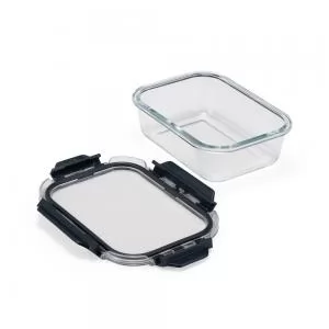 Marmita de Vidro Personalizada | Dimensões (L x A x P): 18.5 x 6.2 x 10.0 | Peso = 480 g