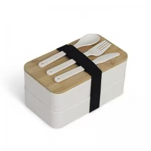 Marmita Ecológica Personalizada | Dimensões (L x A x P): 18.4 x 9.2 x 10.5 | Peso = 360 g