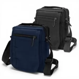 Mini Bolsa Transversal Personalizada | Dimensões (L x A x P): 14.0 x 18.5 x 5.0 | Peso = 230 g