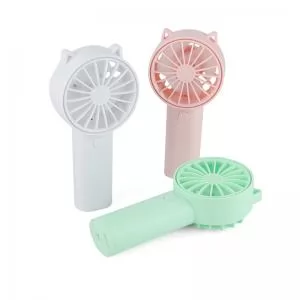 Mini Ventilador Personalizado | Dimensões (L x A x P): 8.0 x 17.0 x 4.6 | Peso = 85 g