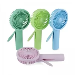 Mini Ventilador Personalizado | Dimensões (L x A x P): 9.0 x 19.0 x 3.8 | Peso = 95 g