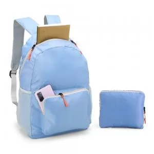 Mochila Dobrável Personalizada | Dimensões (L x A x P): 29.0 x 41.0 x 14.6 | Peso = 195 g