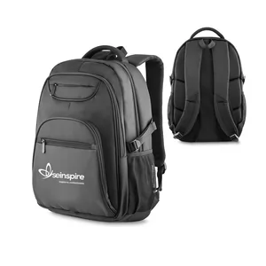Mochila para Notebook com USB Personalizada | Dimensões (L x A x P): 44.0 x 30.0 x 18.0 | Peso = 900 g