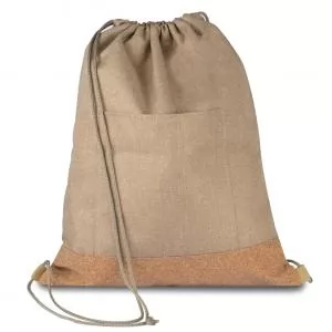 Mochila Saco Ecológica Personalizada | Dimensões (L x A x P): 34.0 x 40.5 x 5.0 | Peso = 81 g