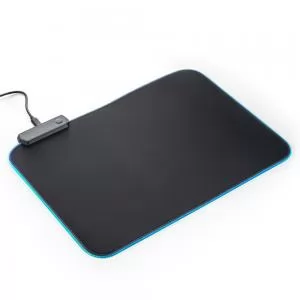 Mouse Pad RGB Personalizado | Dimensões (L x A x P): 35.0 x 25.0 x 4.0 | Peso = 175 g