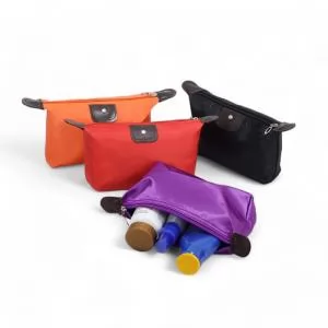 Necessaire Personalizada | Dimensões (L x A x P): 16.5 x 11.4 x 7.7 | Peso = 34 g