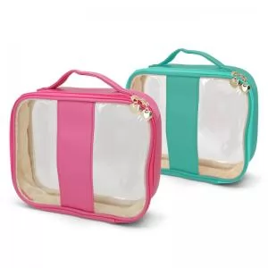 Necessaire Personalizada | Dimensões (L x A x P): 24.5 x 20.0 x 9.0 | Peso = 185 g