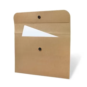 Pasta Envelope Ecológica Personalizada | Dimensões (L x A x P): 27.3 x 37.0 x 0.0 | Peso = 115 g