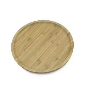 Petisqueira de Bambu Personalizada | Dimensões (L x A x P): 25.0 x 25.0 x 2.0 | Peso = 354 g