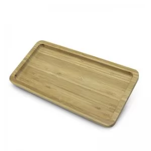 Petisqueira de Bambu Personalizado | Dimensões (L x A x P): 26.0 x 13.0 x 2.0 | Peso = 300 g