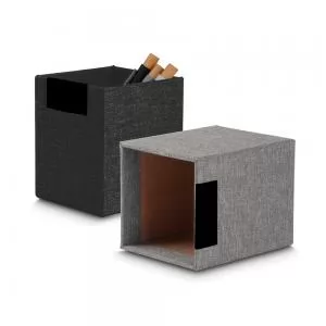 Porta Caneta Personalizado | Dimensões (L x A x P): 7.7 x 9.0 x 7.7 | Peso = 60 g