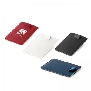 Porta Cartão Com Bloqueio RFID Personalizado | Dimensões (L x A x P): 6.5 x 9.2 x 0.3 | Peso = 12 g