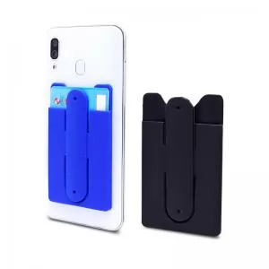 Porta Cartão para Celular Personalizado | Dimensões (L x A x P): 5.6 x 9.5 x 0.3 | Peso = 17 g