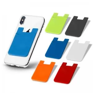 Porta Cartão Para Celular Personalizado | Dimensões (L x A x P): 5.7 x 8.7 x 0.3 | Peso = 13 g