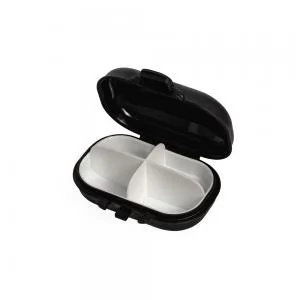 Porta Comprimidos Personalizado | Dimensões (L x A x P): 9.6 x 3.7 x 6.5 | Peso = 40 g