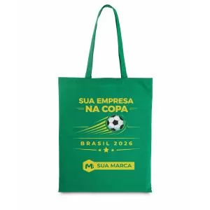 Sacola  em Algodão Personalizada | Dimensões (L x A x P): 37.0 x 41.0 x 0.0 | Peso = 50 g