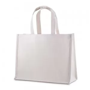 Sacola Ecológica em Algodão Personalizada | Dimensões (L x A x P): 36.0 x 28.0 x 16.0 | Peso = 155 g