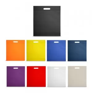 Sacola Em TNT Non-woven Personalizada | Dimensões (L x A x P): 35.5 x 39.0 x 0.0 | Peso = 30 g