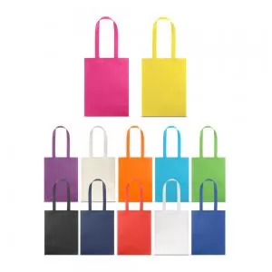 Sacola Em TNT Non-woven Personalizada | Dimensões (L x A x P): 27.0 x 34.5 x 0.0 | Peso = 25 g