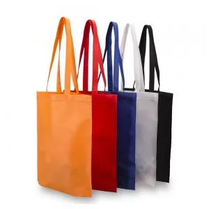 Sacola Em TNT Personalizada | Dimensões (L x A x P): 37.2 x 41.2 x 8.6 | Peso = 34 g