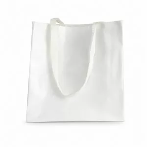 Sacola Laminada Personalizada | Dimensões (L x A x P): 40.5 x 40.5 x 19.0 | Peso = 95 g