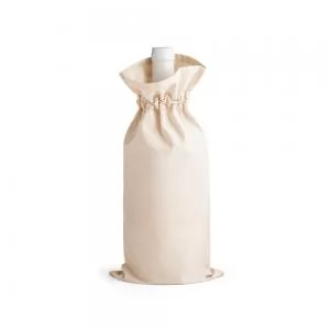 Sacola Personalizada para 01 Garrafa de Vinho | Dimensões (L x A x P): 15.0 x 34.0 x 2.0 | Peso = 30 g