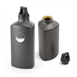 Squeeze de Metal Personalizado | Dimensões (L x A x P): 7.5 x 18.9 x 7.5 | Peso = 117 g