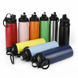 Squeeze de Metal Personalizado | Dimensões (L x A x P): 8.7 x 25.8 x 8.7 | Peso = 200 g