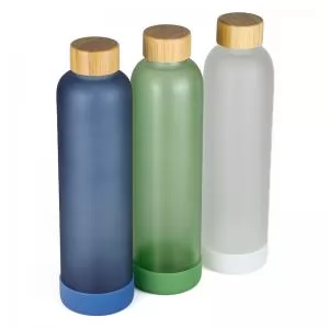 Squeeze de Vidro Personalizado | Dimensões (L x A x P): 7.9 x 29.2 x 7.9 | Peso = 570 g