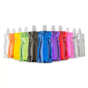 Squeeze Dobrável Personalizado | Dimensões (L x A x P): 13.0 x 26.0 x 3.0 | Peso = 27 g