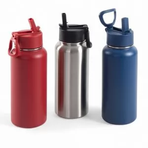 Squeeze Térmico Personalizado | Dimensões (L x A x P): 9.0 x 25.2 x 9.0 | Peso = 440 g