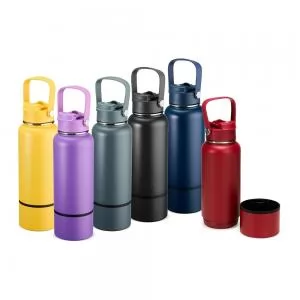 Squeeze Térmico Personalizado | Dimensões (L x A x P): 9.0 x 28.6 x 9.0 | Peso = 515 g