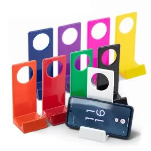 Suporte Para Celular Personalizado | Dimensões (L x A x P): 6.5 x 16.1 x 6.0 | Peso = 35 g