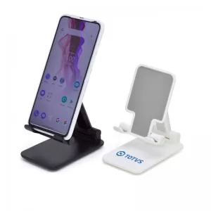 Suporte Porta Celular Ajustável Personalizado | Dimensões (L x A x P): 6.6 x 12.4 x 11.0 | Peso = 134 g