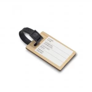 Tag Mala Identificador de Bagagem Personalizado | Dimensões (L x A x P): 9.0 x 6.0 x 4.0 | Peso = 20 g