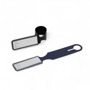 Tag Mala Identificador de Bagagem Personalizado | Dimensões (L x A x P): 25.5 x 3.9 x 2.0 | Peso = 7 g