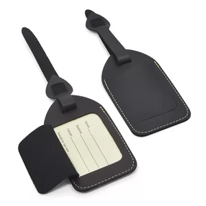 Tag mala Identificador de bagagem Personalizado | Dimensões (L x A x P): 7.0 x 12.7 x 0.0 | Peso = 21 g